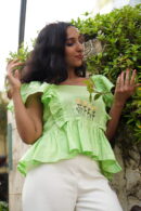 Daisy ruffle top